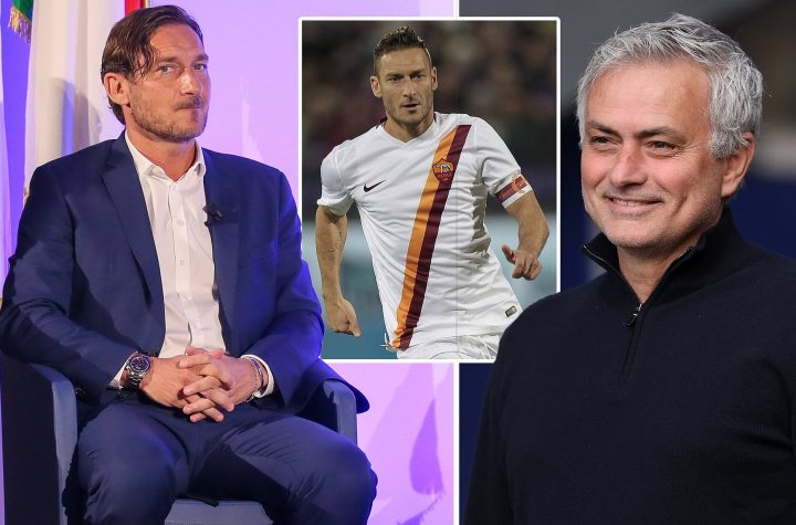 Huyền thoại Francesco Totti hoan nghênh Jose Mourinho